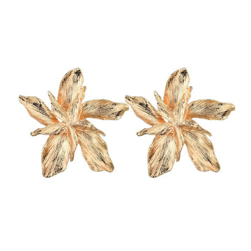 Big Flower Earrings - SunsetFashionLA